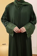 Safa Green Abaya by Al Deebaj, photo 2