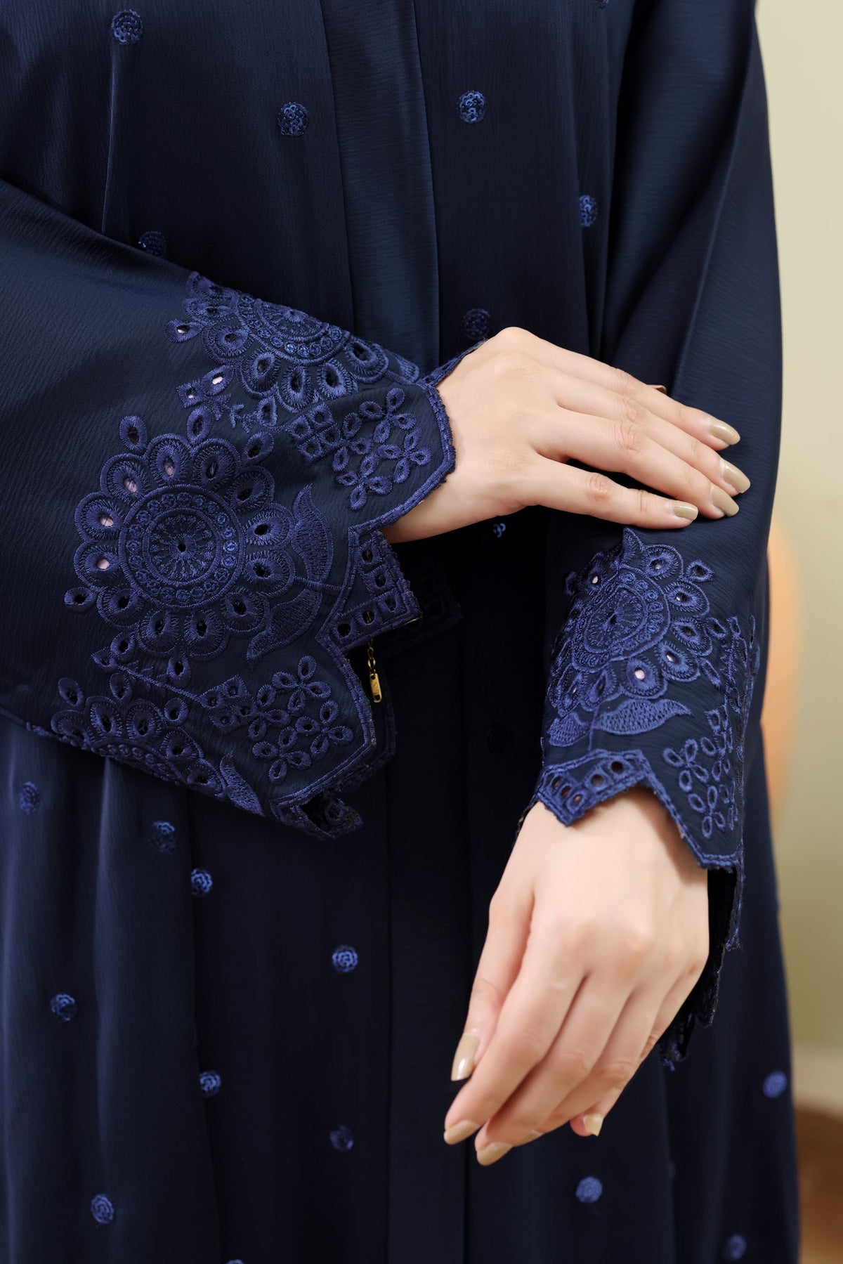 Suhayma Navy Abaya by Al Deebaj, photo 3
