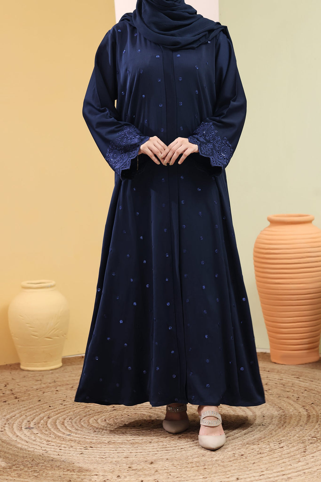 Suhayma Navy Abaya by Al Deebaj