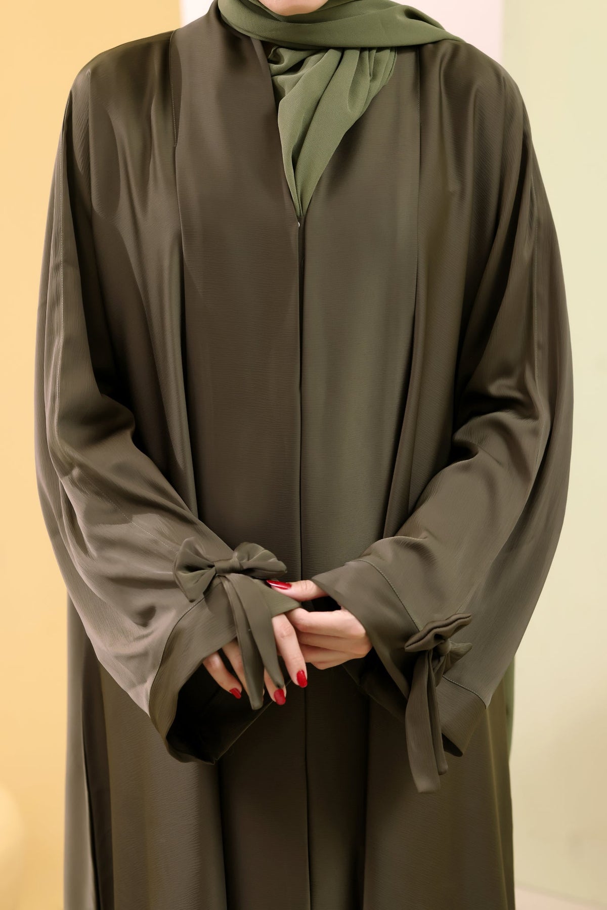 Sameera Kai Green Abaya by Al Deebaj, photo 3