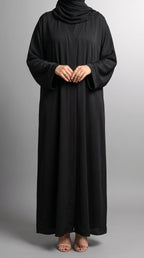 Black Plain Abaya by Al Deebaj, photo 2