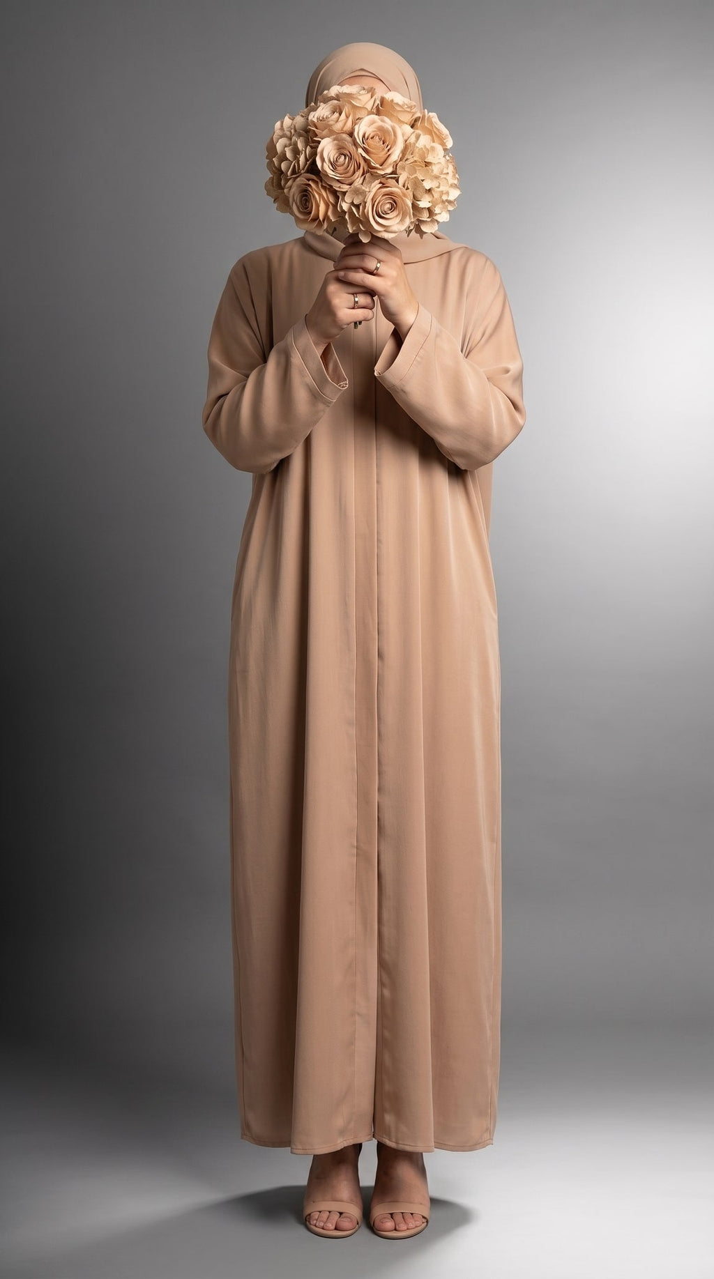 Sandy Plain Abaya by Al Deebaj, photo 2