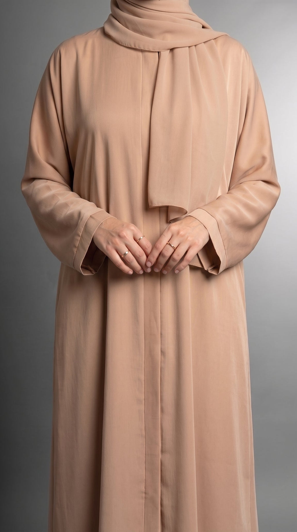 Sandy Plain Abaya by Al Deebaj, photo 4