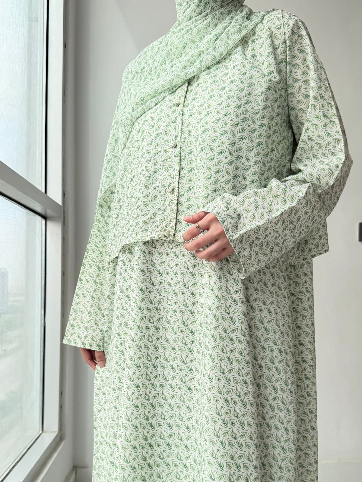 Evergreen Grace Abaya by Al Deebaj, photo 2