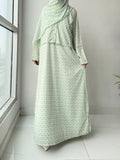 Evergreen Grace Abaya by Al Deebaj