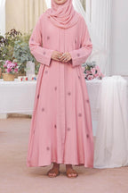 Hoorain Pink Abaya by Al Deebaj