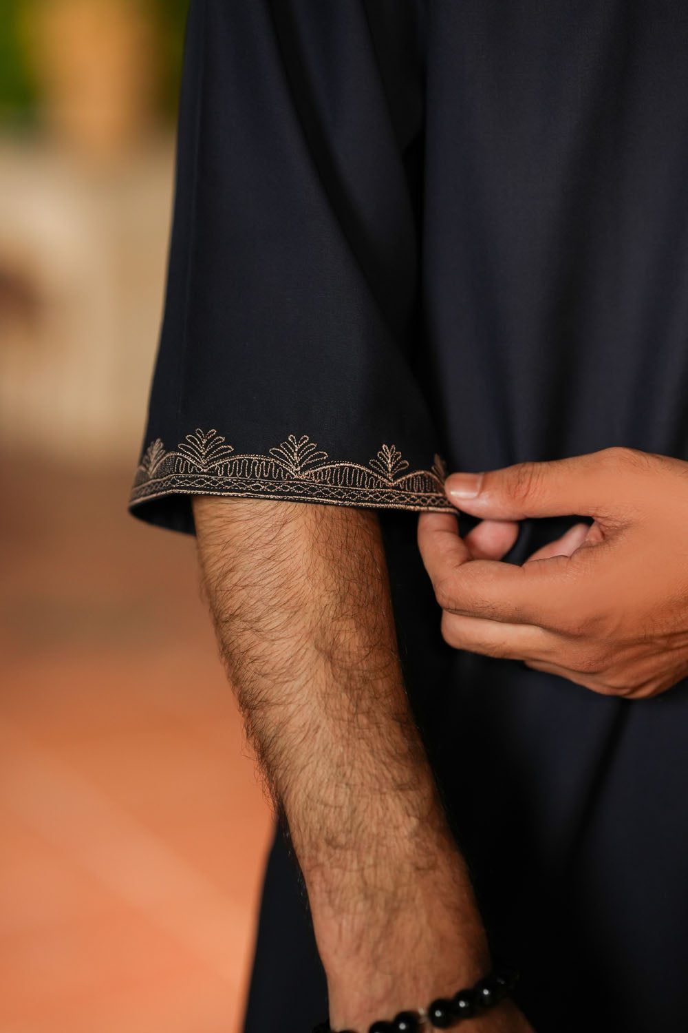 Moroccan Blue Jubbah by Al Deebaj, photo 4