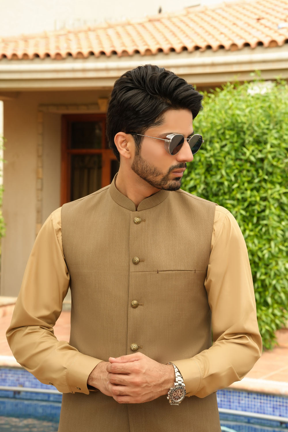Camel Design Waistcoat by Al Deebaj, photo 3