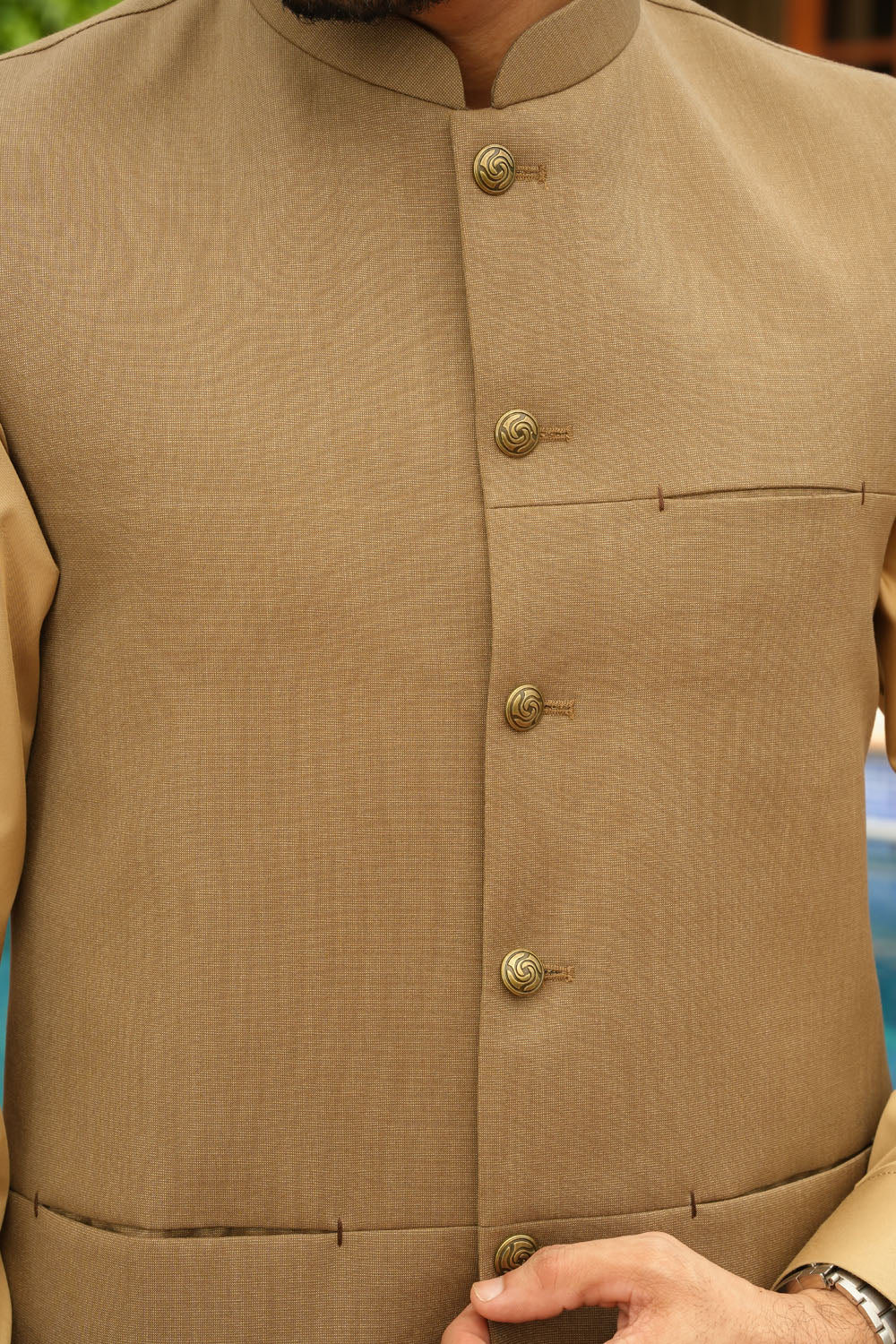 Camel Design Waistcoat by Al Deebaj, photo 2
