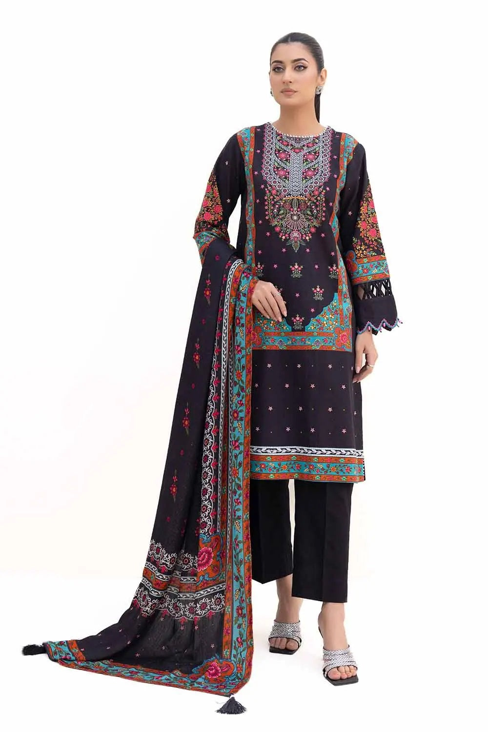 Gul Ahmed Khaddar AP-42030 – Gul Ahmed 3-piece unstitched suit