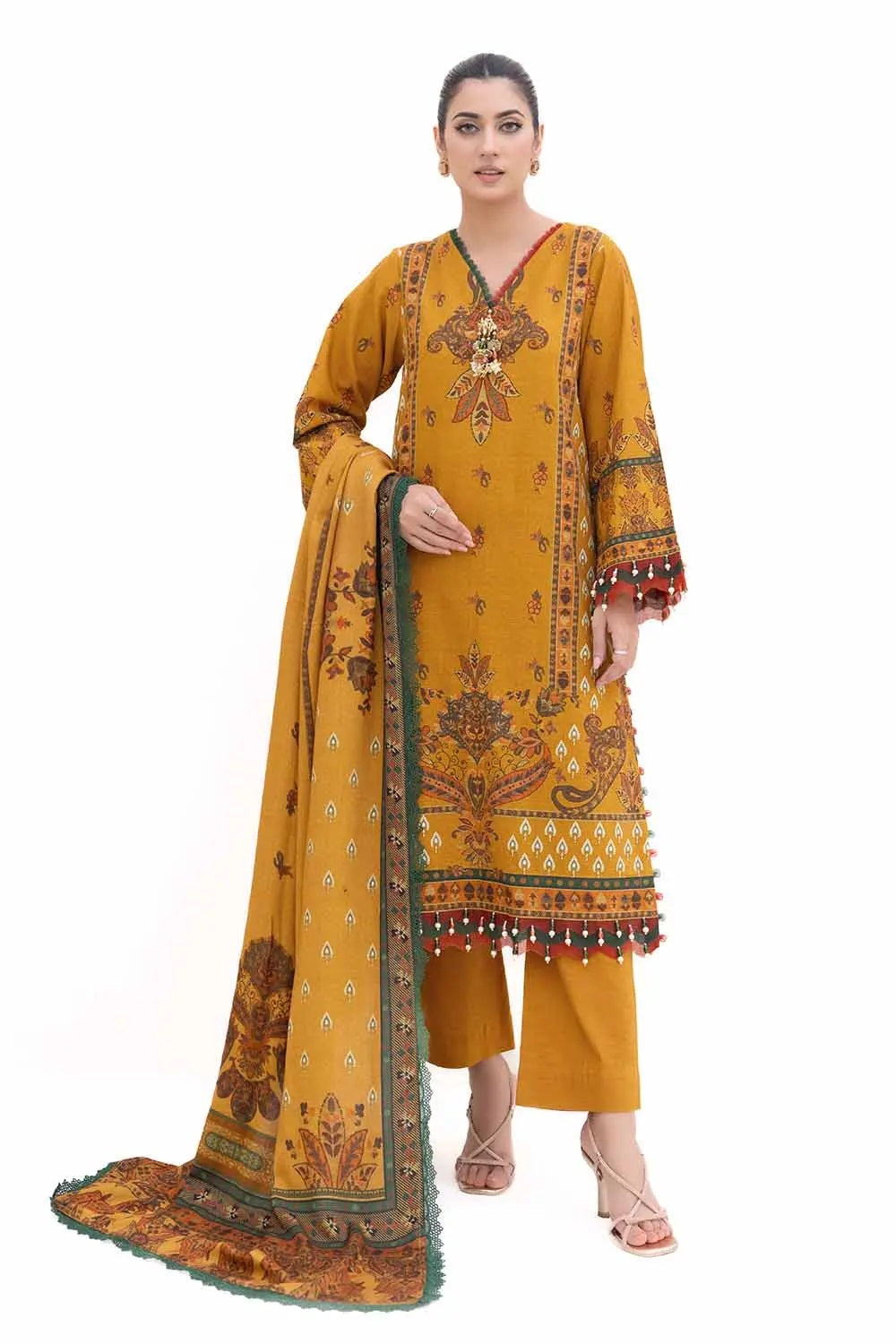 Gul Ahmed Khaddar AP-42037 – Gul Ahmed 3-piece unstitched suit