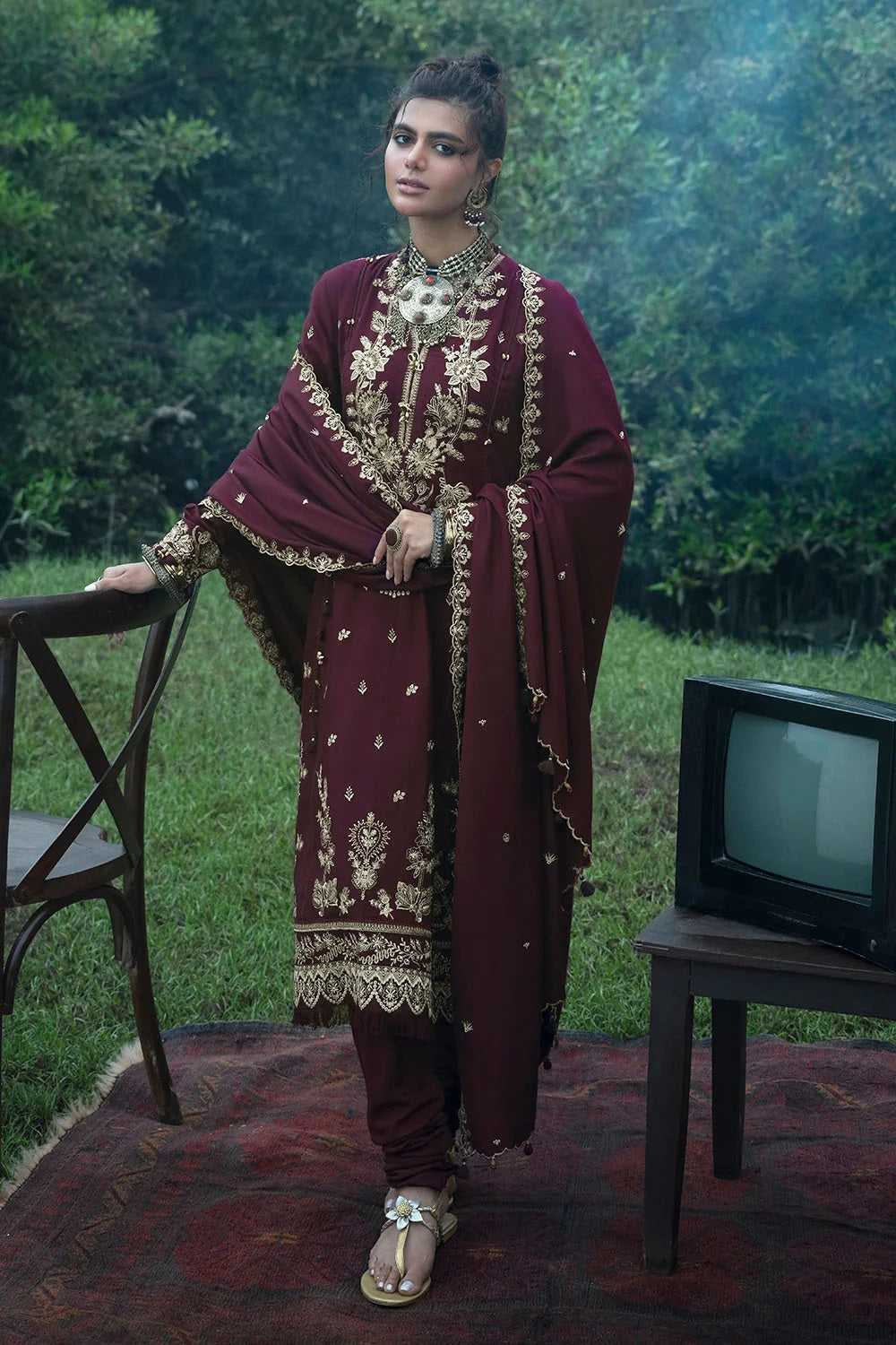 Gul Ahmed Pashmina AP-62001 – Gul Ahmed 3-piece unstitched suit