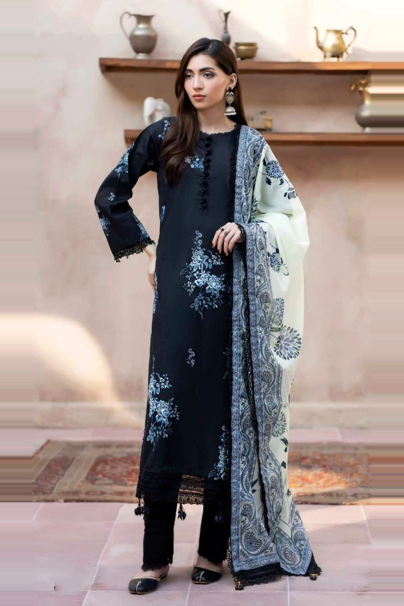 Al Zohaib Colors Print Lawn CDP-04 – Al Zohaib 3-piece unstitched suit