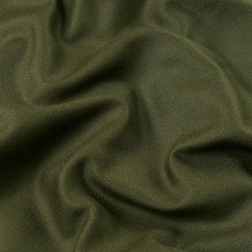 Alpine Velvet – Mehndi, plain velvet fabric by the meter