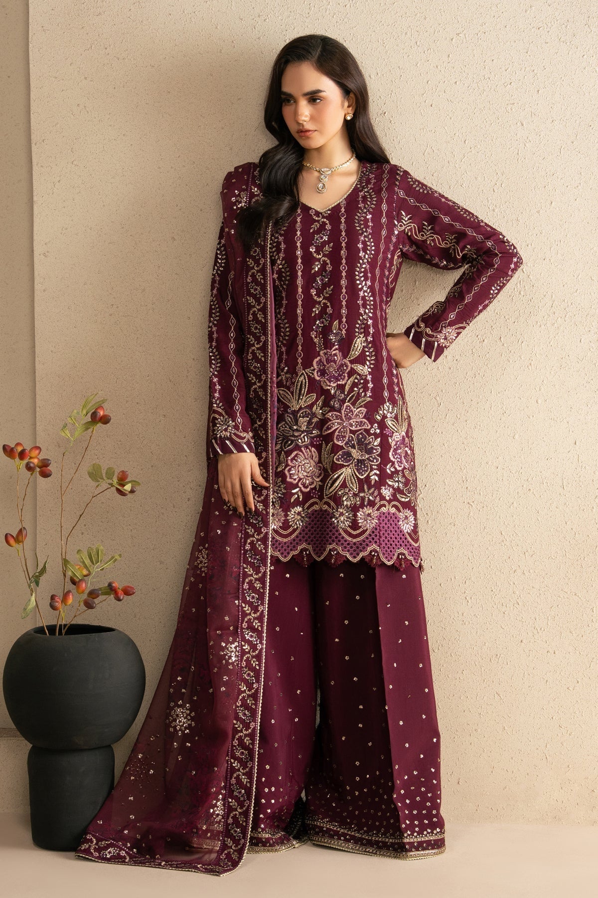 Xenia Neoma Formal XF-1220 (Ari) – Xenia 3-piece unstitched suit