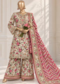 Chikankari Viscose 3-Piece Stitched Suit by Bin Saeed