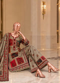 Embroidered Viscose 3-Piece Stitched Suit by Bin Saeed