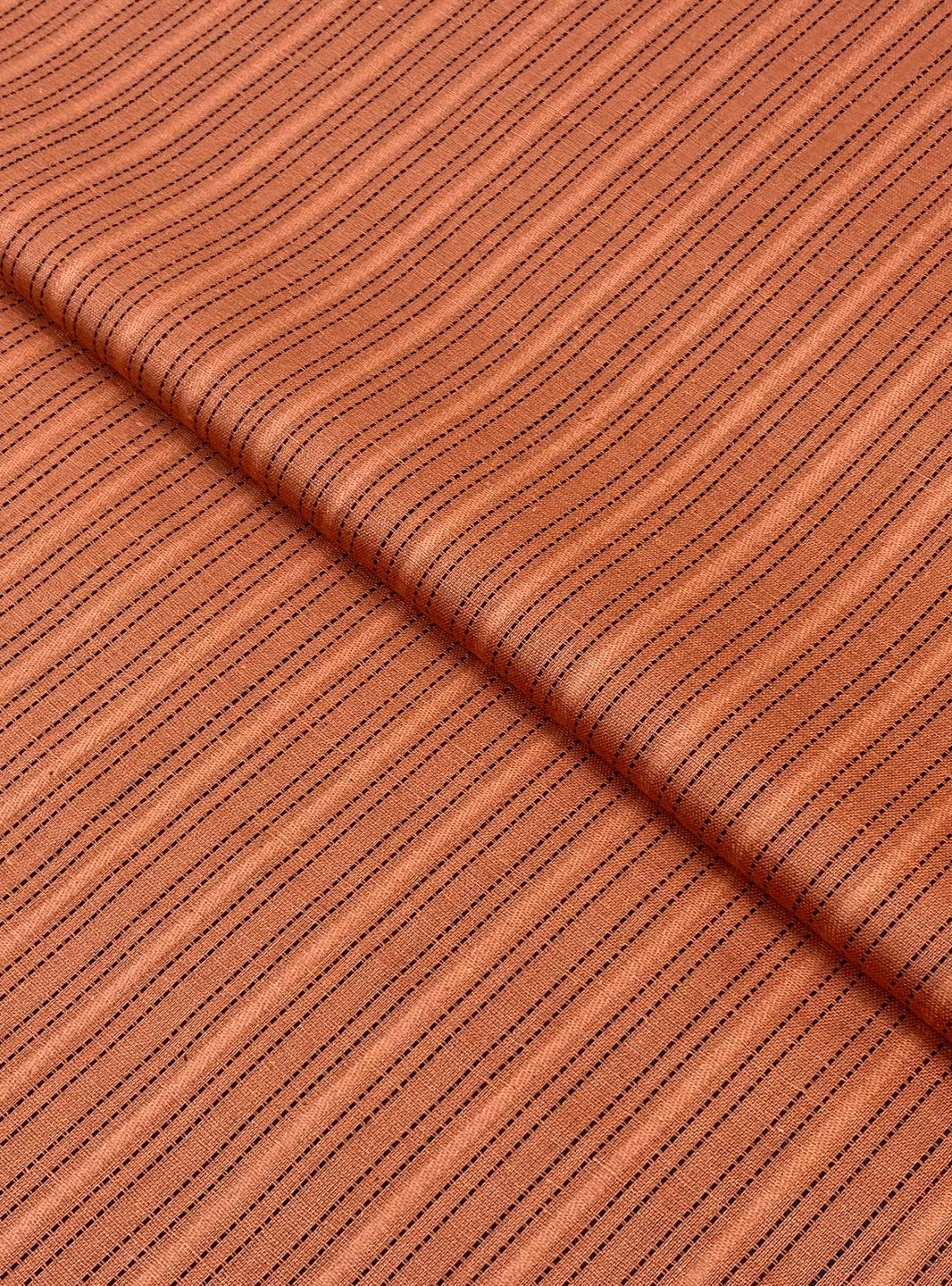 Black Stripe Lawn – Red (BSL-B25-0008), self-textured lawn fabric by the meter