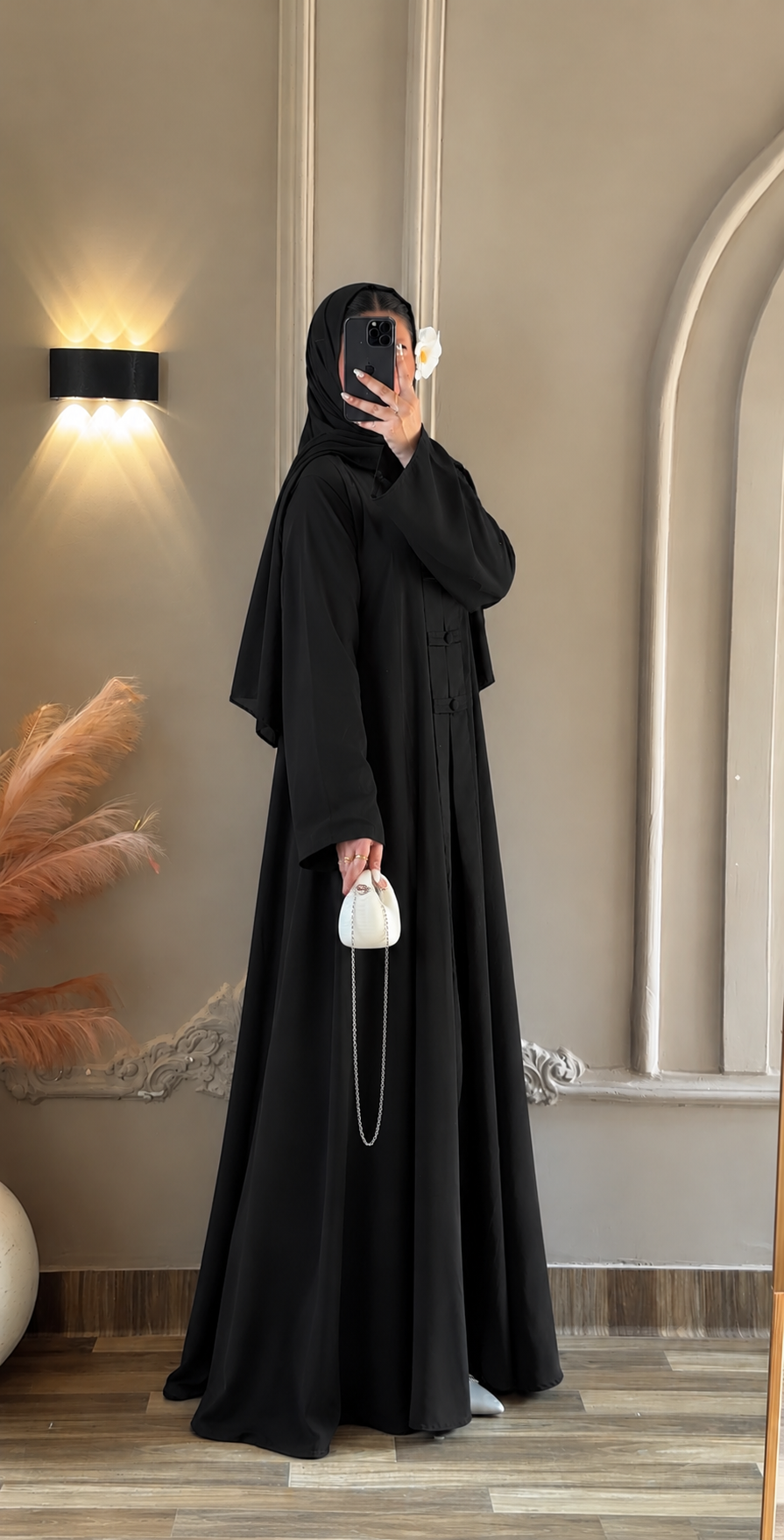 Black Grace Abaya by Leema, photo 2