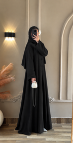 Black Grace Abaya by Leema, photo 2