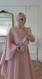 Blush Serenity Abaya by Leema, photo 3