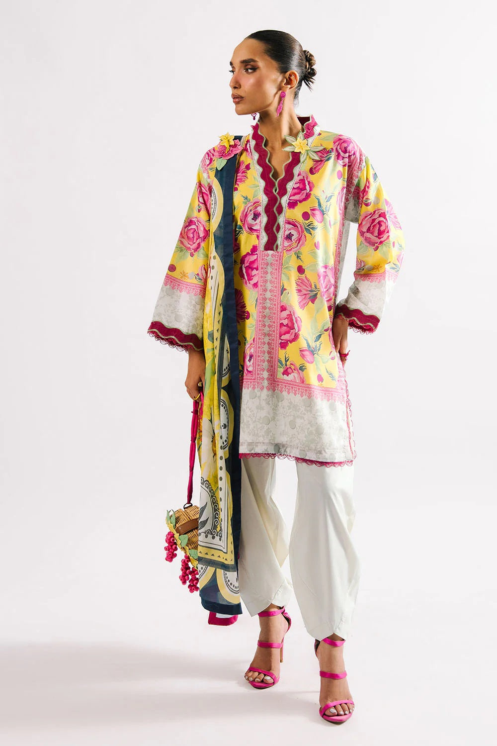 Gul Ahmed Lawn CL-62161 – Gul Ahmed 3-piece unstitched suit
