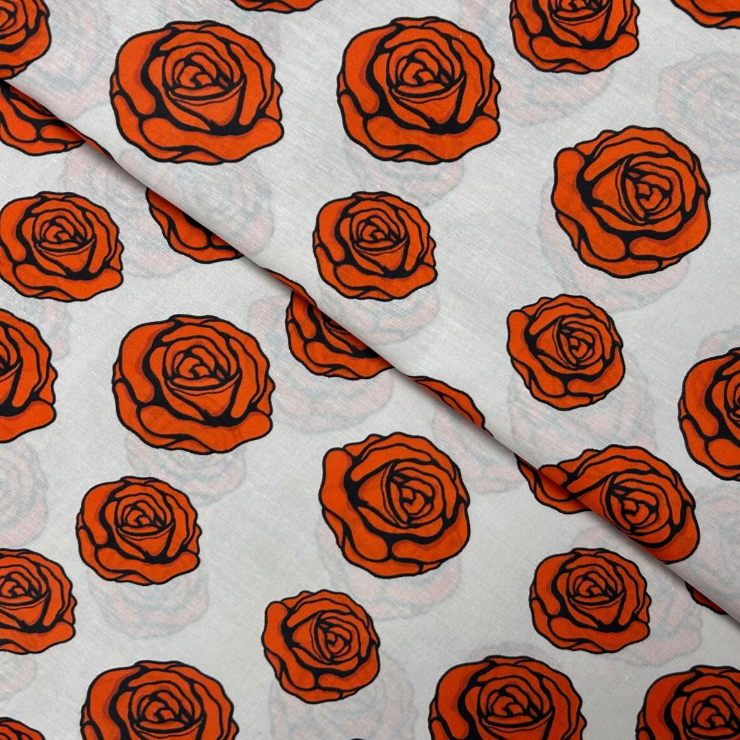 Wide Cambric Digital Print fabric
