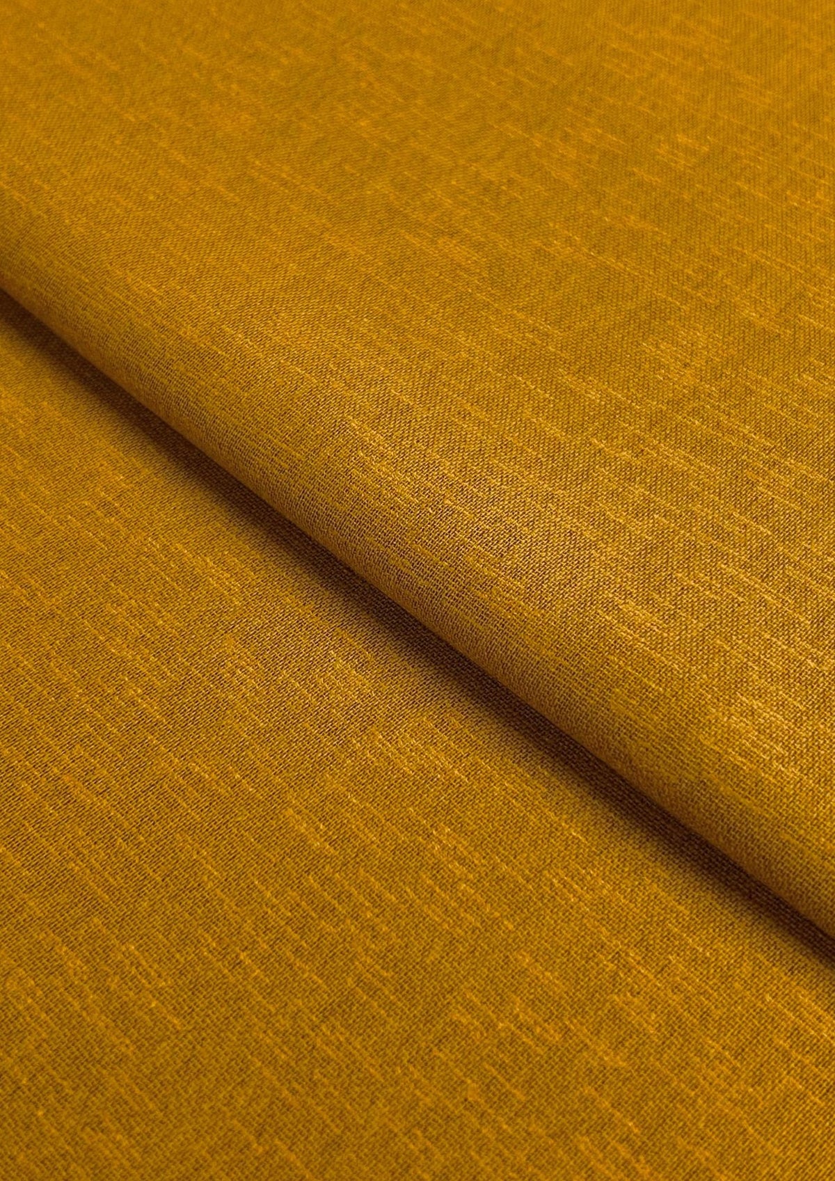Cotton Karandi – Mustard (DK-W24-0004), plain karandi fabric by the meter