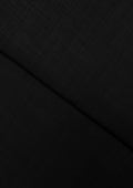 Cross Slub Khaddar – Black, plain khaddar fabric by the meter