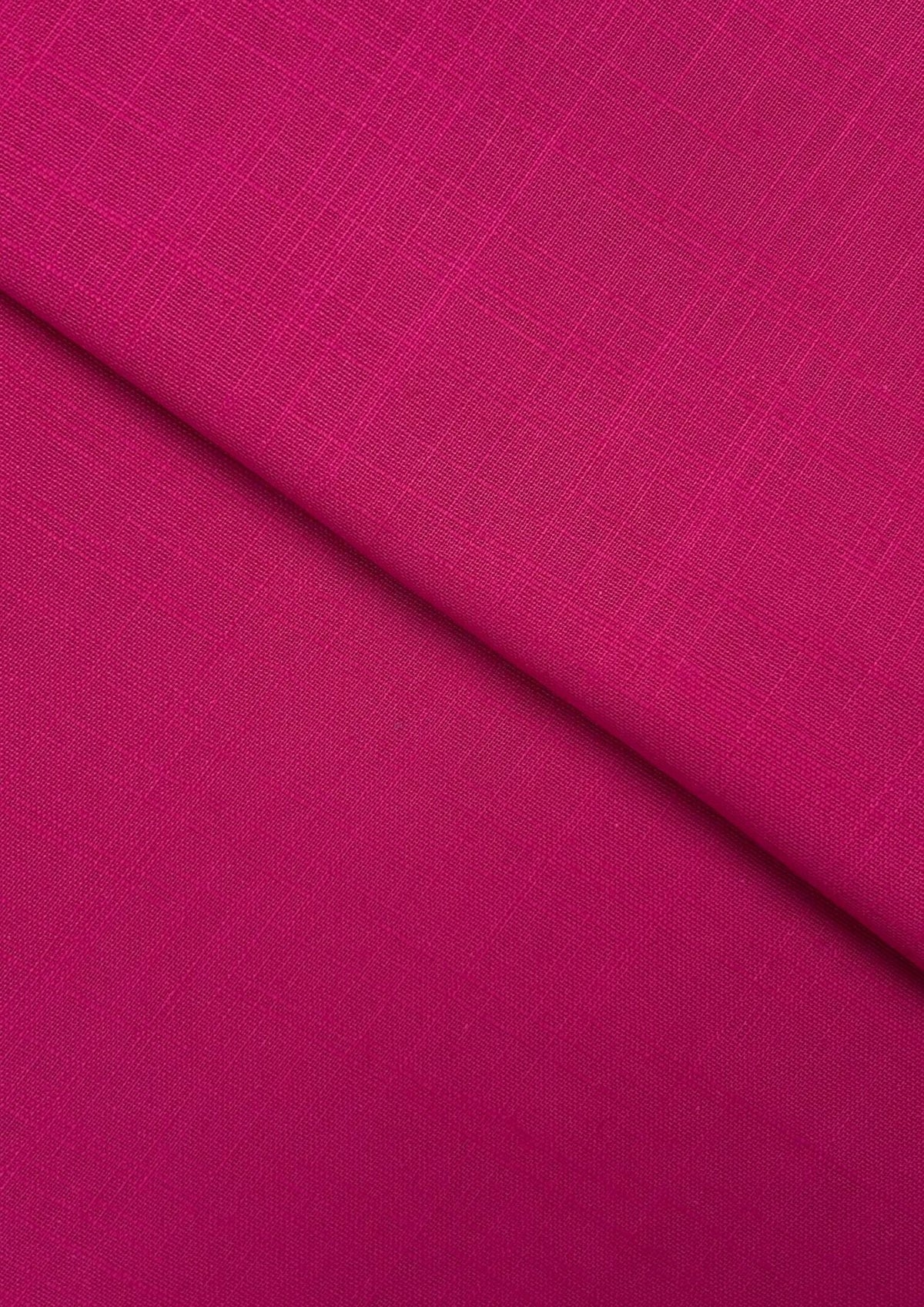 Cross Slub Khaddar – Hot Pink fabric