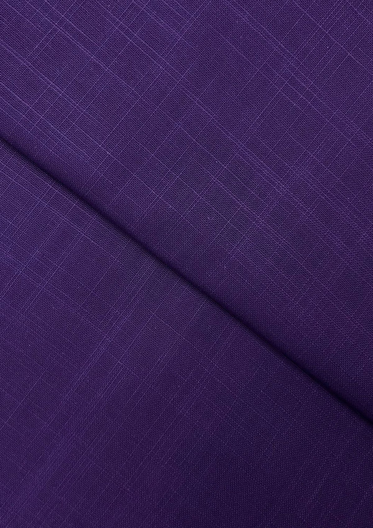 Cross Slub Khaddar – Plum, plain khaddar fabric by the meter