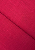 Cross Slub Khaddar – Rose fabric