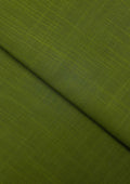 Cross Slub Khaddar – Green fabric