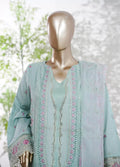 Embroidered Mint Green Lawn 3-Piece Stitched Suit by Bin Saeed