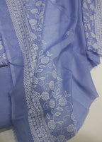 Digital Printed Lavender Cotton 3-Piece Unstitched Suit by Bin Saeed, photo 3