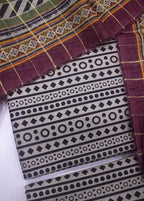 Digital Printed & Off White Cotton 3-Piece Unstitched Suit by Bin Saeed, photo 3