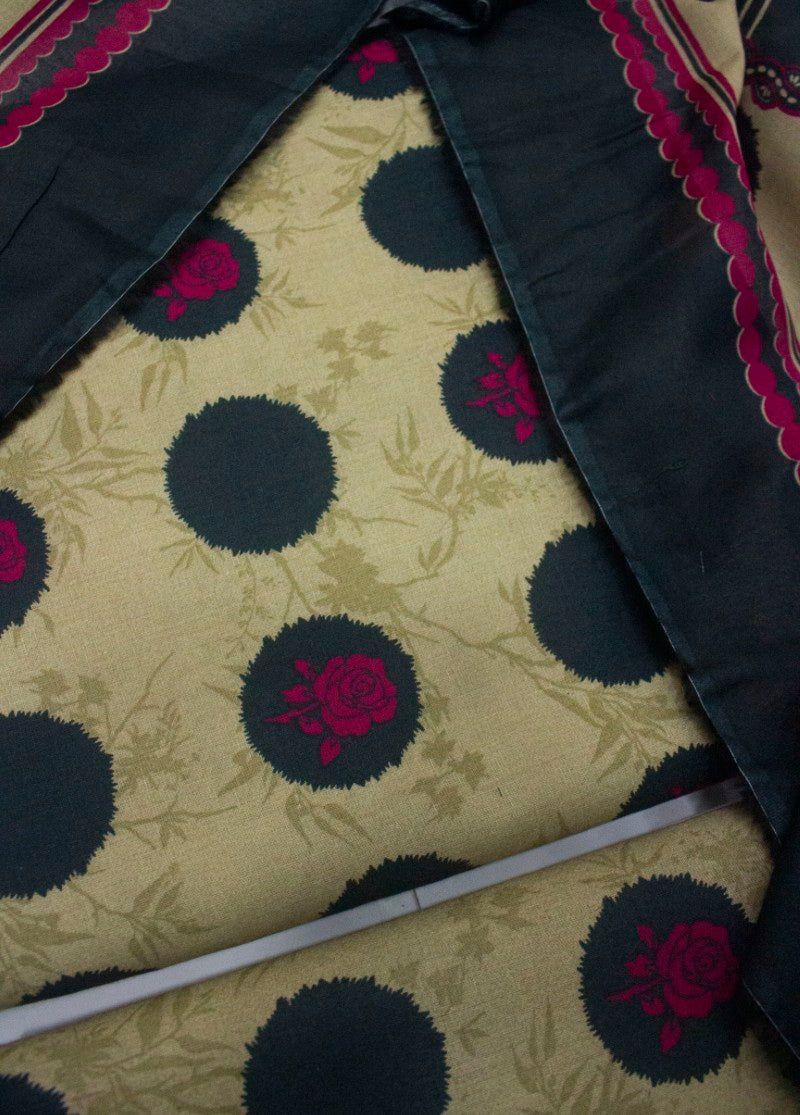 Digital Printed Cotton 3-Piece Unstitched Suit by Bin Saeed, photo 2