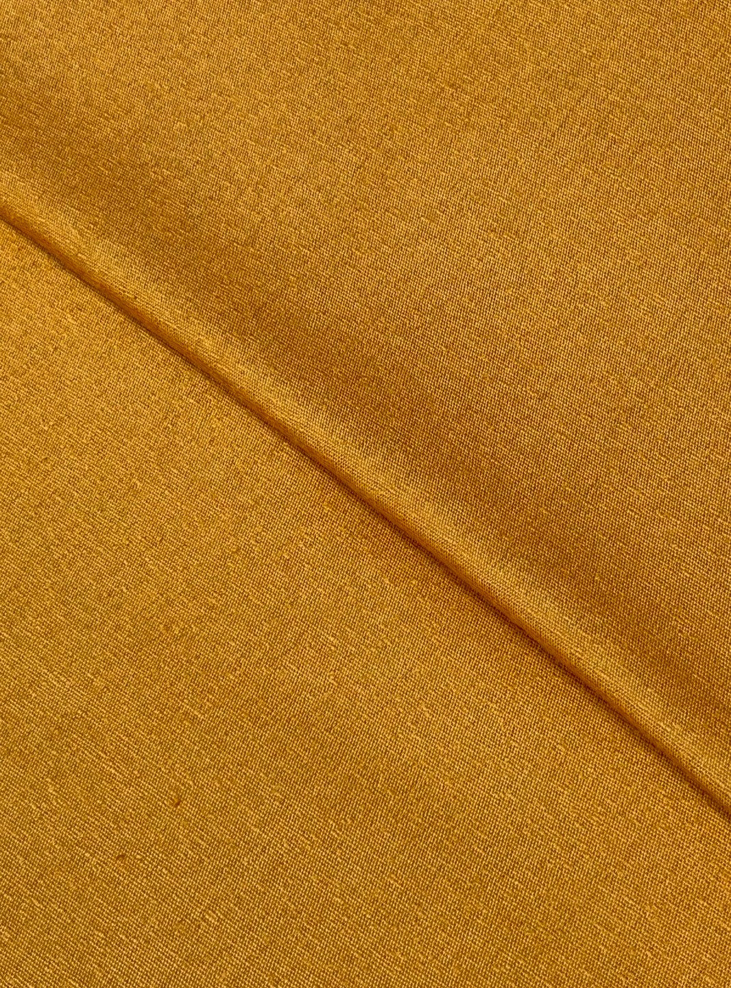Dot Silk Karandi – Mustard (NPS2), self-textured karandi fabric by the meter