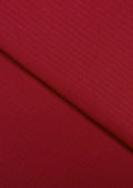 Dot Silk Karandi – Red, self-textured karandi fabric by the meter