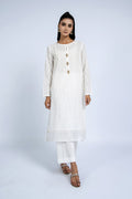 Embroidered White Lawn 2-Piece Unstitched Suit by The Fabric Store