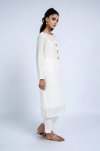 Embroidered White Lawn 2-Piece Unstitched Suit by The Fabric Store, photo 2