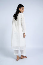 Embroidered White Lawn 2-Piece Unstitched Suit by The Fabric Store, photo 4