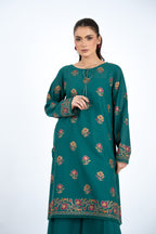 Embroidered Green Lawn 2-Piece Unstitched Suit by The Fabric Store, photo 3