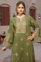 Embroidered Green Lawn 2-Piece Unstitched Suit by The Fabric Store, photo 2