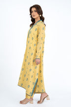 Embroidered Yellow Lawn 2-Piece Unstitched Suit by The Fabric Store, photo 4