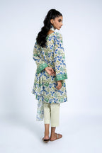 Printed Beige Lawn 2-Piece Unstitched Suit by The Fabric Store, photo 4
