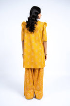 Printed Yellow Lawn 2-Piece Unstitched Suit by The Fabric Store, photo 4