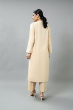 Beige Karandi Lawn 2-Piece Pret Suit by The Fabric Store, photo 2