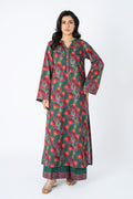 Printed Green Lawn Unstitched Shirt by The Fabric Store