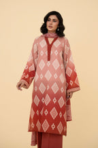Printed Pink Lawn 3-Piece Unstitched Suit by The Fabric Store, photo 2